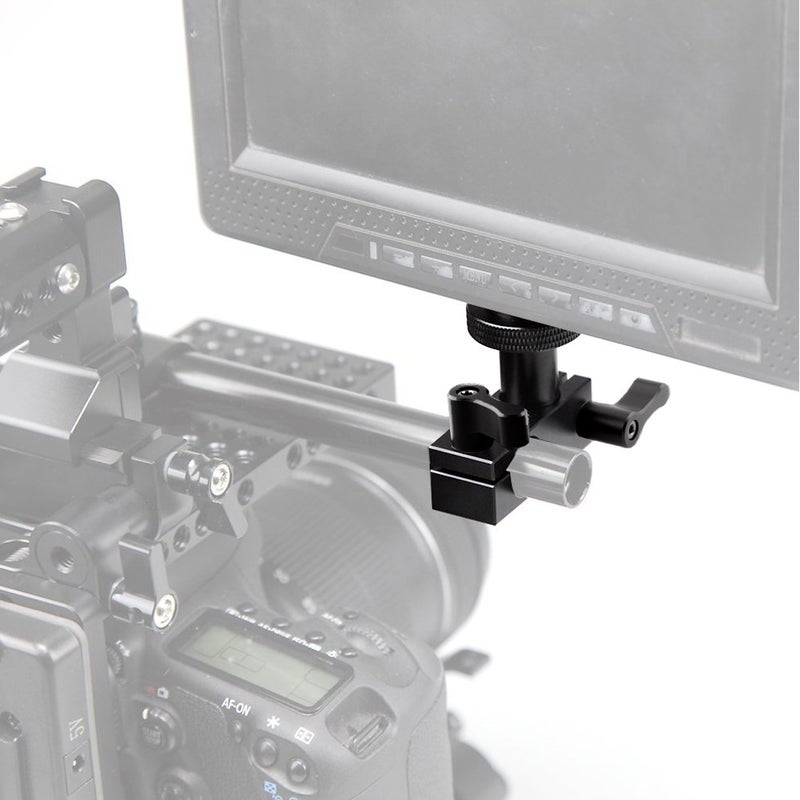 NICEYRIG 15mm Rail Block Rod Clamp Mount 90 Degree Angle for 15mm Rod DSLR Shoulder Rig - Image 5